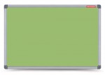 Zaļa magnētiskā tāfele 90 x 60 cm ar alumīnija rāmi CLASSIC
